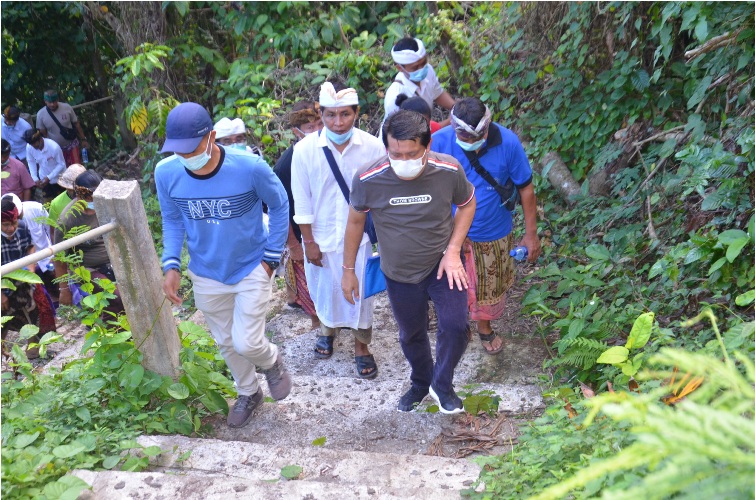 Simpan Potensi Wisata Spiritual, Pemkab Klungkung Support Pengembangan Potensi Wisata Desa Bakas
