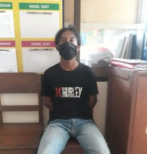 Kabur Setelah Curi Rokok, Residivis ini Ditangkap di Selemadeg Tabanan