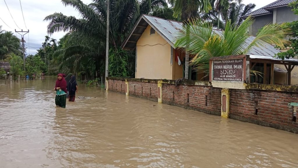 Empat Kecamatan di Aceh Utara Terdampak Banjir, 552 Rumah Warga Terendam