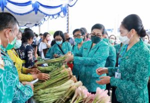 Awal Tahun 2022, TP PKK Provinsi Bali Kembali Gelar Pasar Rakyat Dengan Tema ‘Terima Kasih’