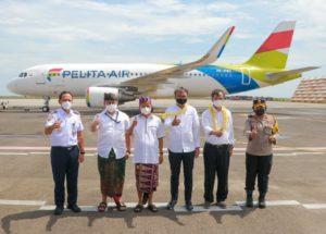 Maskapai Pelita Air Perdana Terbang ke Bali, Gubernur Koster Ucapkan Selamat dan Terimakasih