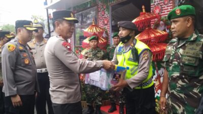 Jelang Nataru, Kapolda Bali Pantau Posko Keamanan Karangasem