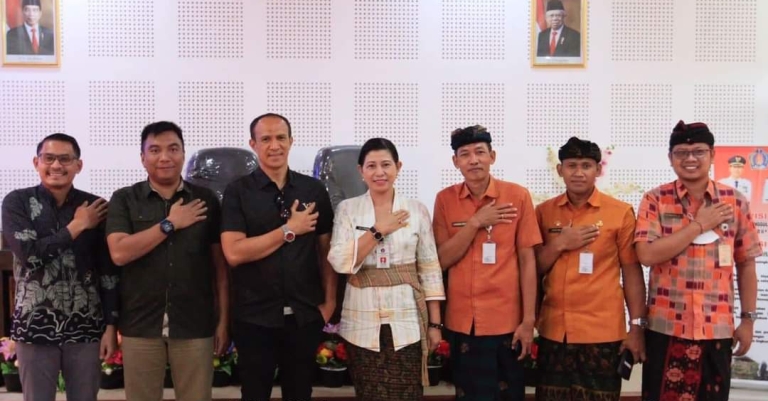 Pemerintah Kabupaten Klungkung Terima Kunjungan Studi Tiru Dari Pemerintah Kabupaten Langkat Sumatera Utara