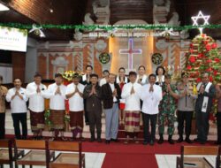 Walikota Jaya Negara Bersama Forkopimda Pantau Perayaan Natal di Kota Denpasar