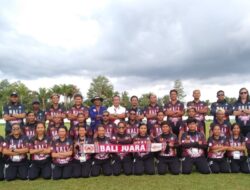 Tim Cricket Bali Tatap Tambahan Medali di PON 2024