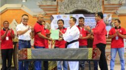 Bupati Suwirta Hadiri Acara Pengukuhan dan Pelantikan Pengurus KKI Kabupaten Klungkung Periode 2021 -2025 