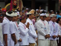 Presiden Jokowi: Kesucian Pura Agung Bersakih Wajib Dijaga dan Dirawat