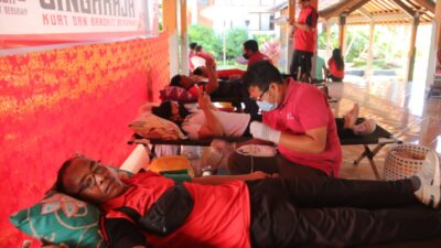 Kepedulian Sosial, 110 Pegawai Lingkup Pemkab Buleleng Donorkan Darahnya