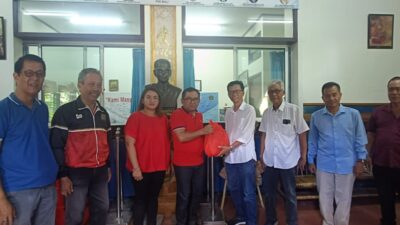 Agung Rai Wirajaya Gelontor PWI Bali 250 Paket Sembako