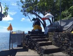 Pura Segara Taman Beji Ponjok Batu Tempat Melukat dan Mensucikan Diri