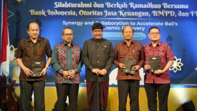 Wagub Bali Menghadiri Silaturahmi dan Berkah Ramadhan Bersama Bank Indonesia