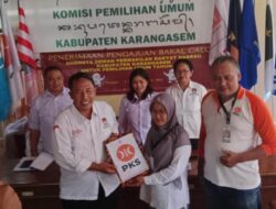 KPU Karangasem: Berkas Pendaftaran Bakal Caleg PKS  Lengkap
