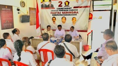 Kumpulkan Bacaleg, Gerindra Karangasem Bergerak Menangkan Prabowo Presiden