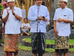 Wagub Cok Ace Apresiasi Gotong Royong Krama Dadia Arya Kanuruhan Selenggarakan Karya Pitra Yadnya