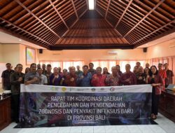 Pencegahan dan Pengendalian Zoonosis dan Penyakit Infeksius Baru, BPBD Bali Dorong Keterlibatan Masyarakat dan Kabupaten/Kota