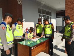 Polres Klungkung Perketat Pengamanan Gudang Logistik KPU