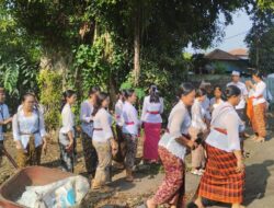 PPK Bebandem, Lantik  KPPS di Tempat Pengelolaan Sampah