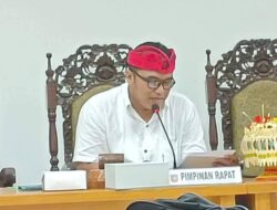 Ketua DPRD I Wayan Suastika Pimpin Rapat Tetapkan Jadwal Pelantikan PAW