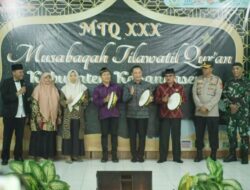Ditandai Pemukulan Rebana, Bupati Gede Dana Resmi Membuka MTQ Kabupaten Karangasem ke-XXX