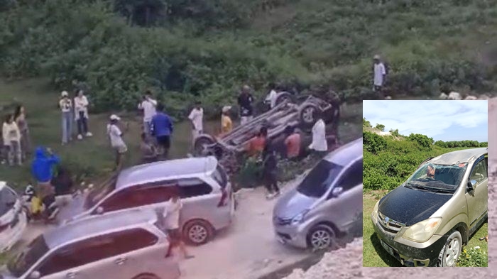 mih-dewa-ratu-avanza-jungkir-balik-di-broken-beach-wisatawan-selamat