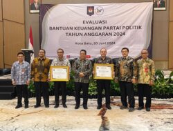 Berturut-Turut, Pemkab Buleleng Raih Penghargaan Nasional dalam Pencairan Bantuan Keuangan Parpol
