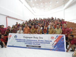 Disperinaker dan Dekranasda Badung Study Tiru Ke Kota Makassar