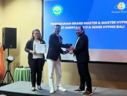 Tokoh Olahraga Ini Kini Jadi Grand Master Hypnotis