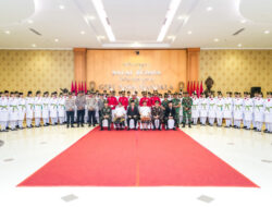 Wabup Suiasa Kukuhkan Paskibra Kabupaten Badung 2024