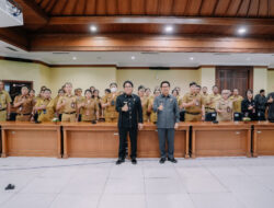Bupati Giri Prasta Lantik Dua Pejabat Eselon II dan 39 Pejabat Fungsional Pemkab Badung