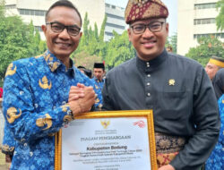 Kabupaten Badung Raih Penghargaan Produktivitas Padi Tertinggi Tingkat Nasional
