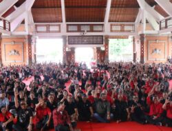 Pengurus dan Kader PDI Perjuangan Badung Wajib Kawal Program Strategis Pro Rakyat Koster-Giri dan Adi Cipta