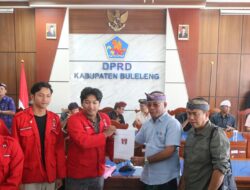 Efisiensi Anggaran Jangan Sampai Mengubah Esensi, GMNI Sampaikan Aspirasi Ke Gedung Dewan Buleleng