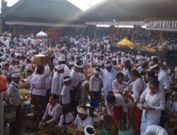 Puncak Usaba Dalem Puri, Umat Mebludak