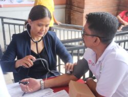 Semarak HUT ke-21, Perumda Pasar Argha Nayottama Awali Perayaan dengan Donor Darah