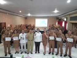 Asistensi Ombudsman RI Serahkan Penghargaan untuk 6 Perangkat Daerah di Bangli