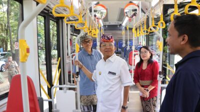 Bus Listrik Tridatu Ramah Lingkungan Bertarif Murah Segera Operasi, Gubernur Koster: Hemat dan Bebas Polusi