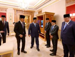 Menuju Istana Nurul Iman, Presiden Prabowo Dijemput Langsung Putra Mahkota Brunei Darussalam