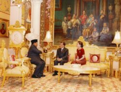 Penuh Kehormatan, Presiden Prabowo Subianto Disambut Hangat Raja dan Ratu Thailand