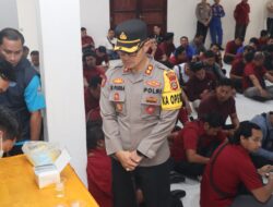 Cegah Dini Penyalahgunaan Narkoba, Polres Karangasem Gelar Tes Urin Ratusan Personil