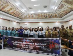 Ketua TP. PKK Badung Buka Pelatihan Keluarga Tanggap Kebakaran Rumah Tangga