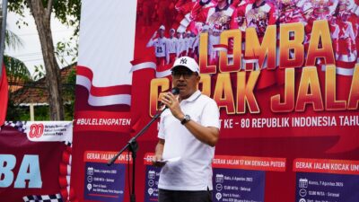Gerak Jalan 8 KM tingkat SD Se-Kabupaten Buleleng Semarakkan HUT RI ke-80