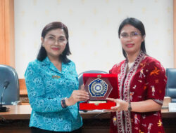 Rasniathi Adi Arnawa Terima Kunjungan Stefa Kandoli Antou