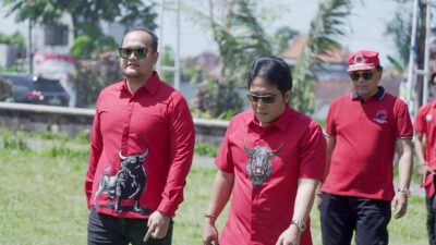 PDI Perjuangan Badung Tanamkan Budaya Kesiapsiagaan Lewat Simulasi Gempa