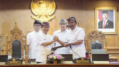 Rapat Paripurna Jawaban Pemerintah Atas PU Fraksi-Fraksi DPRD Badung