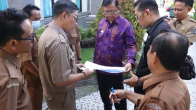 Segera Direnovasi, Bupati Sutjidra Tinjau Rencana Renovasi dan Pembangunan Gedung Baru RSUD Buleleng
