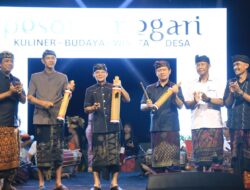 Bupati Satria Berharap Festival Pesona Negari Dijadikan Contoh Inspiratif Bagi Desa-Desa lain di Kabupaten Klungkung 