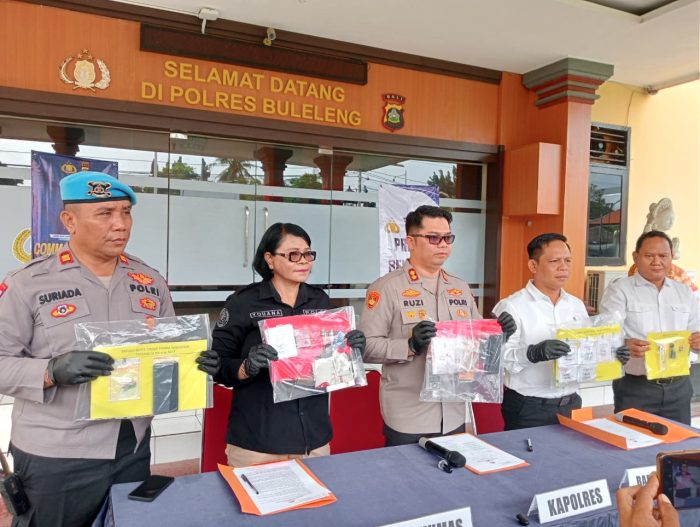 Satresnarkoba Polres Buleleng Berhasil Mengungkap 5 Kasus Narkoba