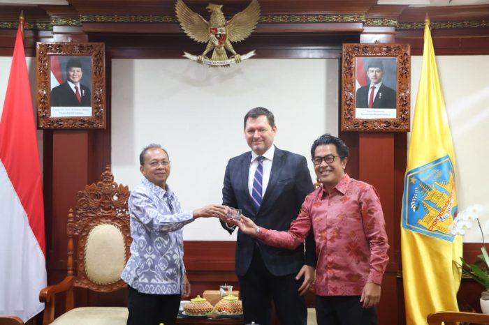 Terima Audiensi Duta Besar Republik Slovakia, Gubernur Wayan Koster Perluas Jejaring Kerjasama Strategis Internasional