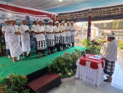 AA Made Kosalia Resmi Jabat Kelian Desa Adat Karangasem