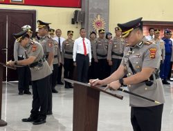 AKBP Mikael Hutabarat Resmi Jabat Kapolres Klungkung, Sertijab Dipimpin Langsung Kapolda Bali